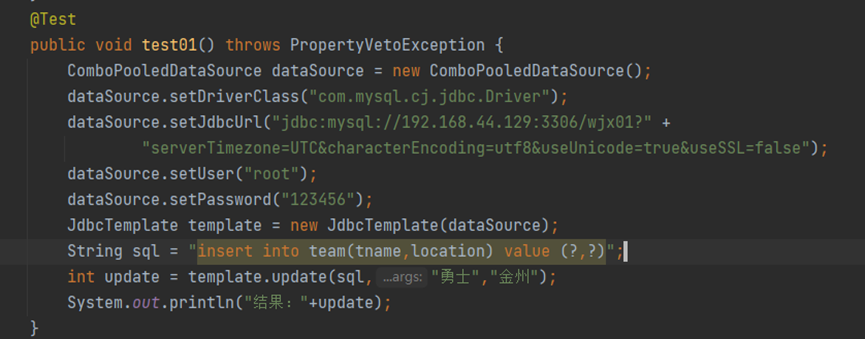 [Spring] Spring integration JDBC - Programmer Sought