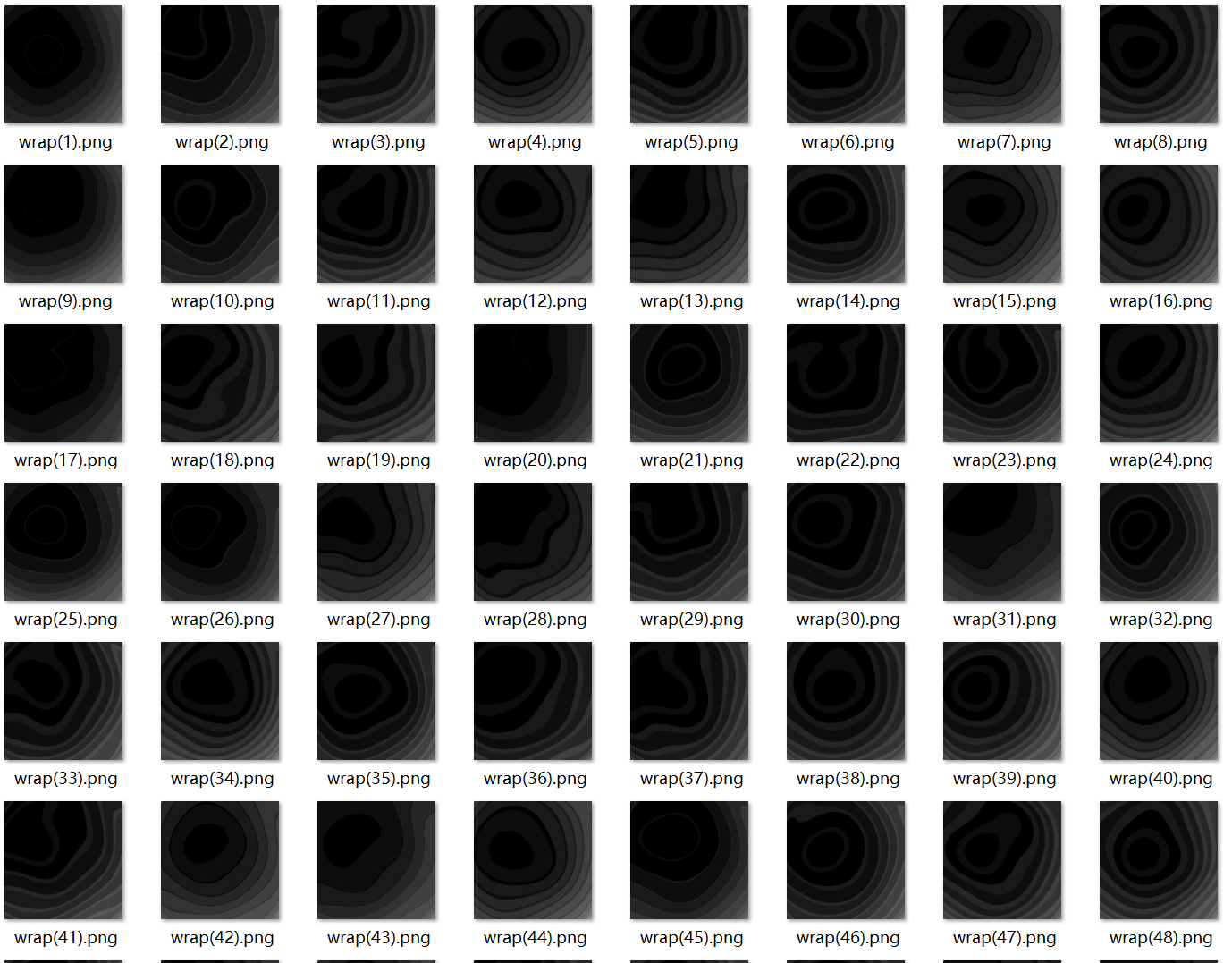 将最大值不等的矩阵转换为统一的灰度值图像的方法