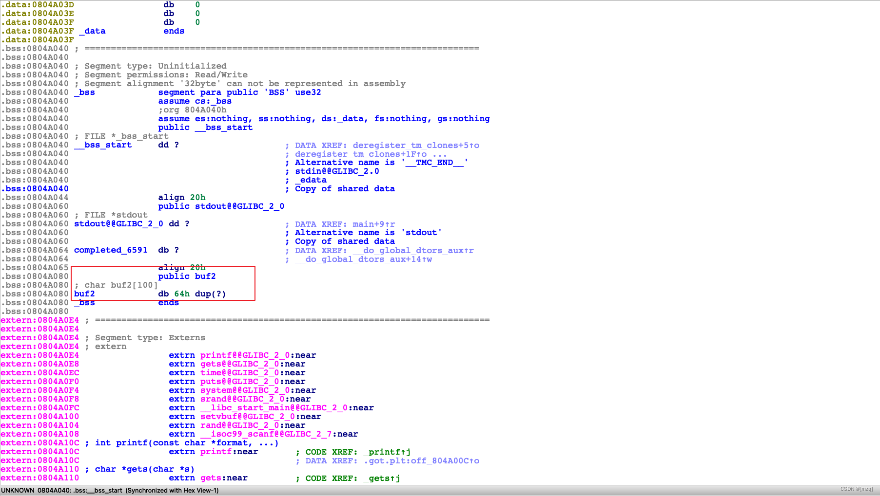 Pwn Ret2libc系列_ret2系列-CSDN博客