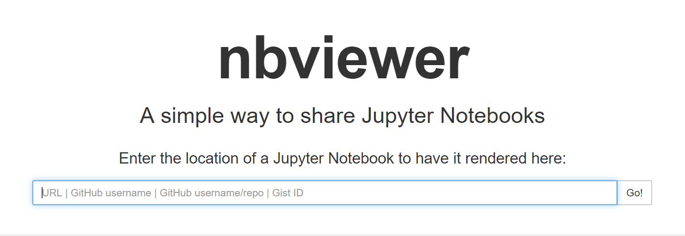 几个不错的 Jupyter Notebook 云端展示平台