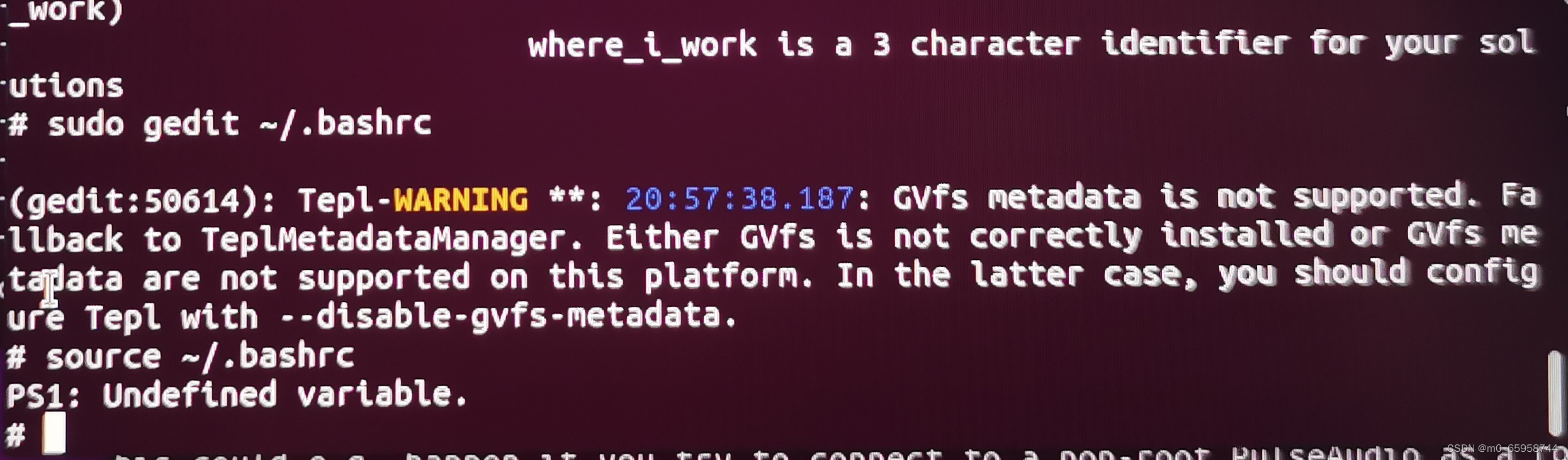 PS1：Undefined Variable.及doy找不到命令的原因_ps1 unbound variableCSDN博客