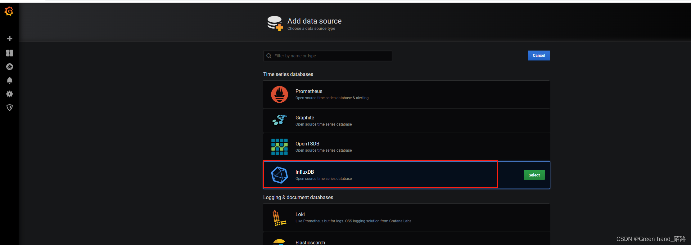 linux(centos7)环境下：jmeter+Grafana+influxdb实现性能监控搭建