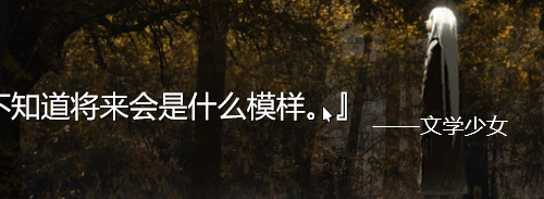 【Rainmeter】简简单单的 一言 小皮肤