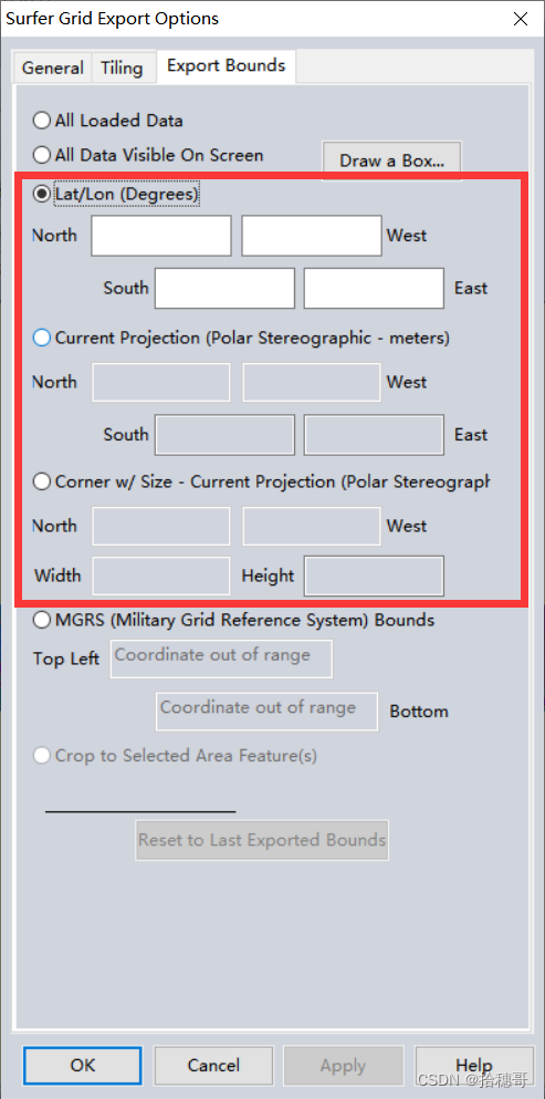 Global Mapper 将散点数据转为grd或者其他各种格式数据