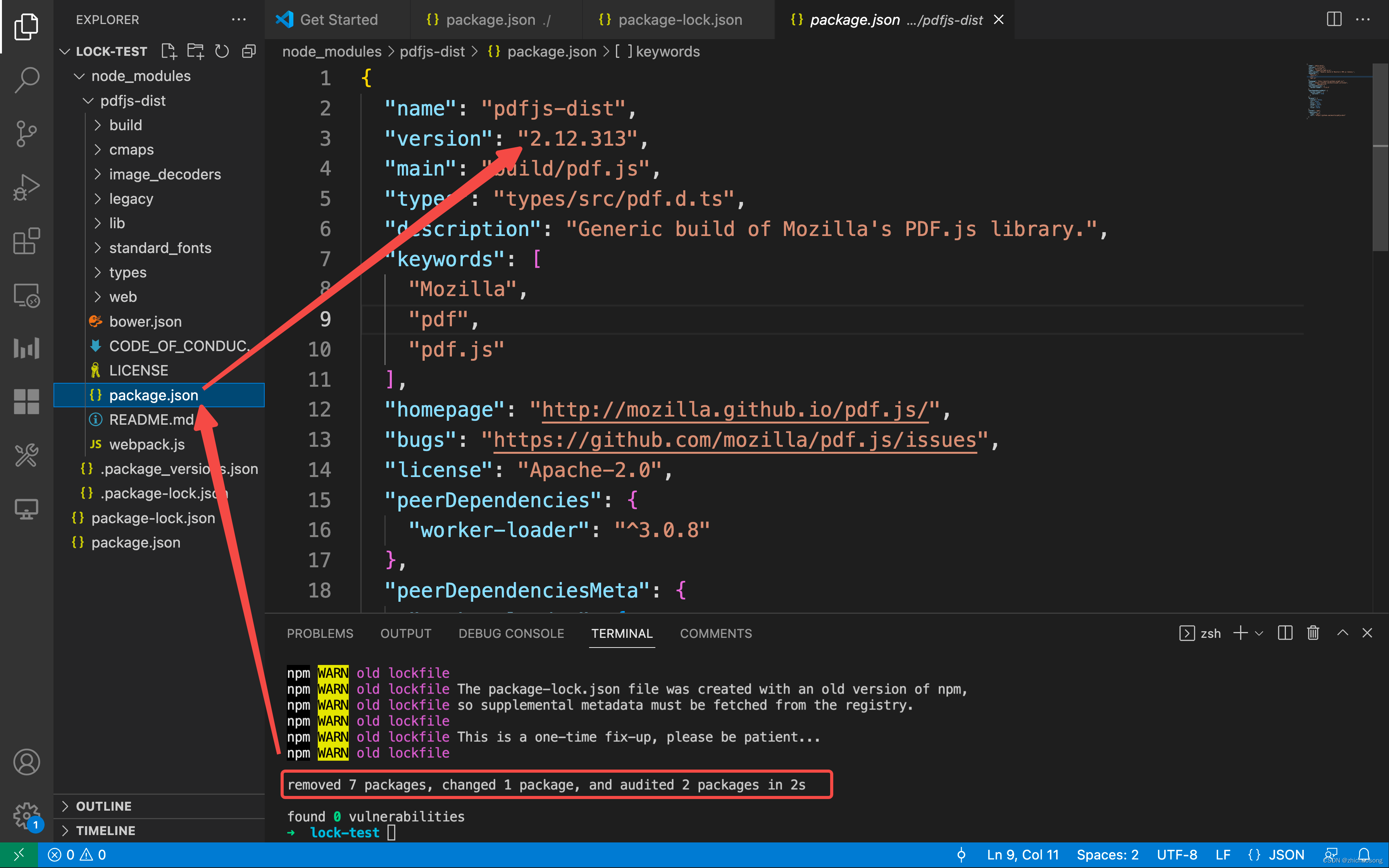 Package-lock.json那些事_packag-lock.json有陈旧数据-CSDN博客