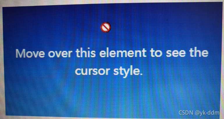 cursor: not-allowed;