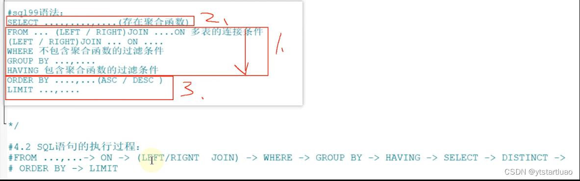 SQL语句的执行过程