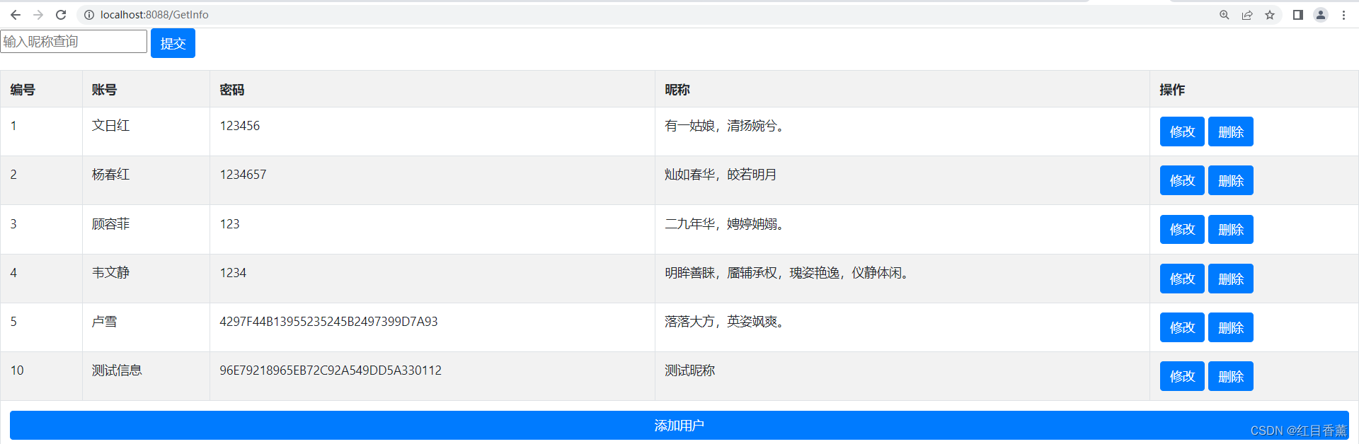 Spring+SpringMVC+Mybatis（开发必备技能）02、完整DML&DQL语句demo示例