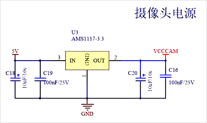 网络摄像头电路原理图图片