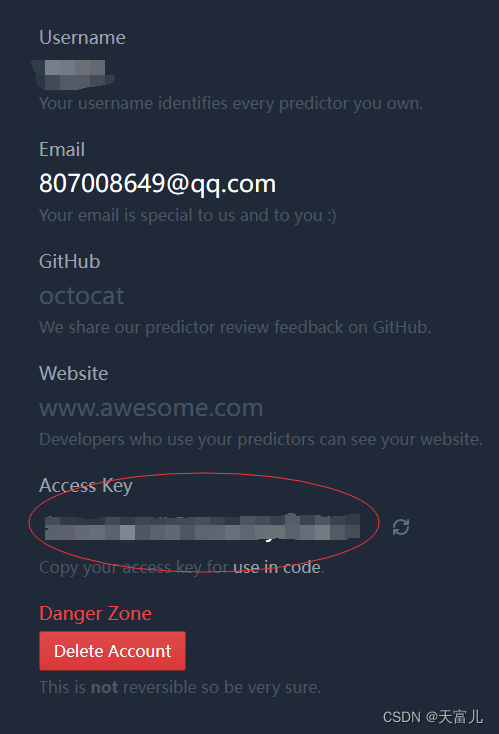 Access Key