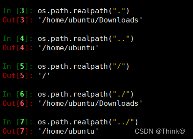 (笔记)Linux路径中的 ‘ . ’ , ‘ .. ’ , ‘ / ’ , ‘ ~ ’ , ‘ ./ ’ , ‘ ../ ’_linux目录 ...