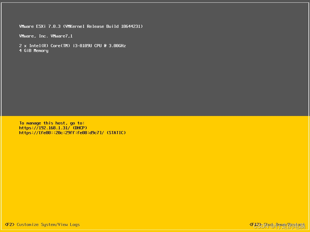 如何配置 ESXi 主机管理网络？