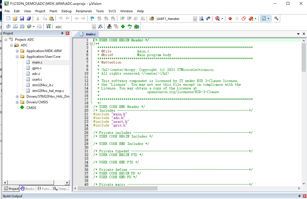 ＜STM32＞STM32CubeMX-ADC采集（软件触发）（4）