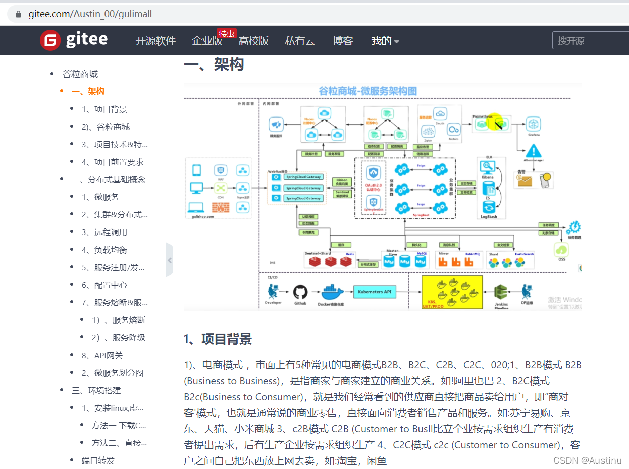 谷粒商城项目+开发笔记