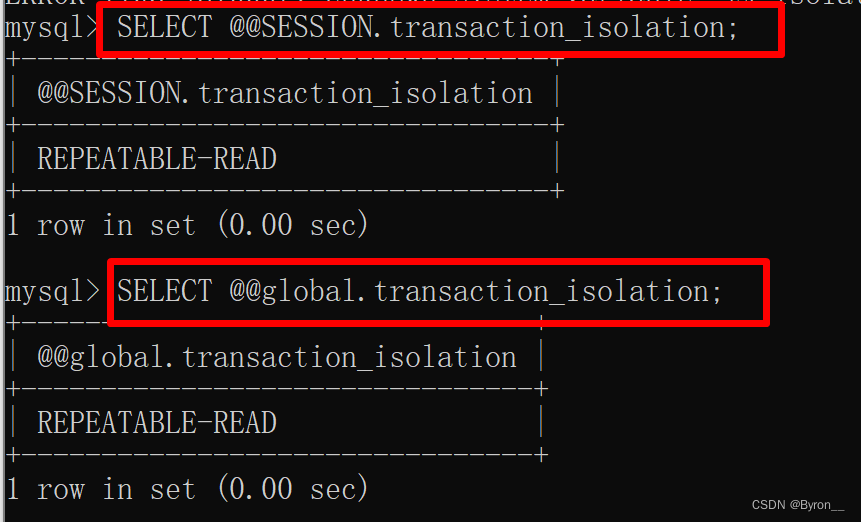 MySQL_事务学习笔记