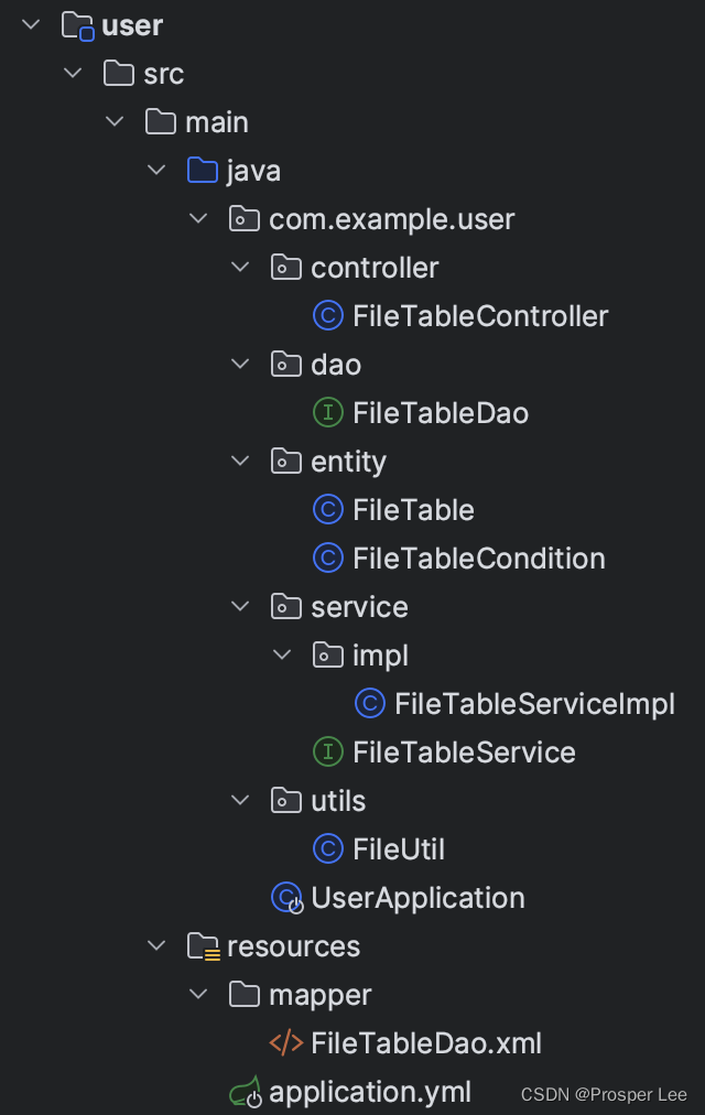 Java（二）：Spring Boot 项目-文件的增删改查下载