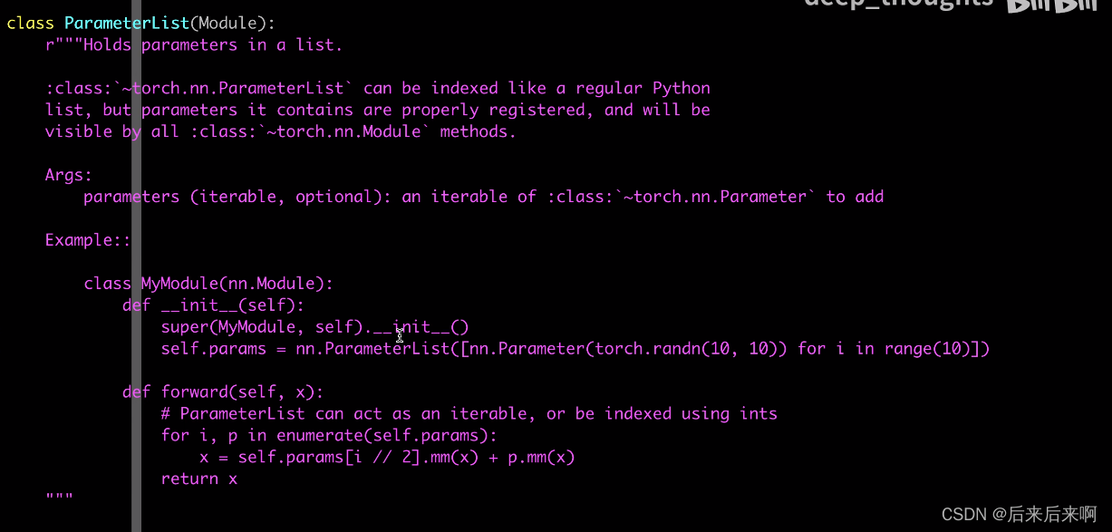 PyTorch的state_dict、parameters、modules、nn.Sequential及ModuleList源码学习(学习笔记 ...