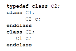 typedef class 的使用 — SystemVerilog,sv