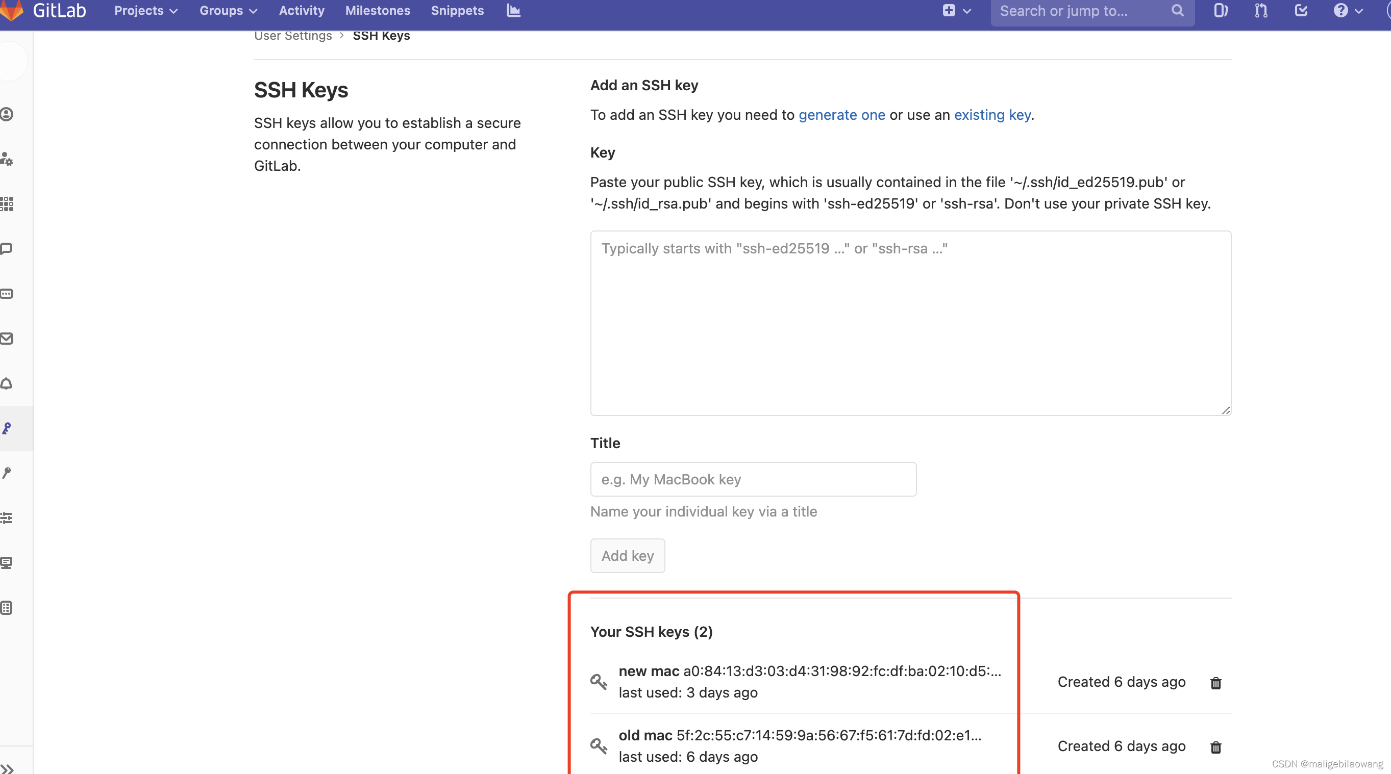 git-ssh-ssh-connect-to-host-gitlab-port-10012