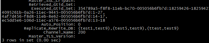 MySQL multi -instance database table synchronizes to the same instance ...