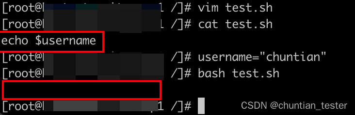 Bash编程语法 Chuntian Tester的博客 Csdn博客 Bash语法