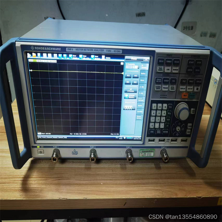 矢量网络分析仪RS罗德与施瓦ZNB8 9KHZ至8.5GHZ德国二手