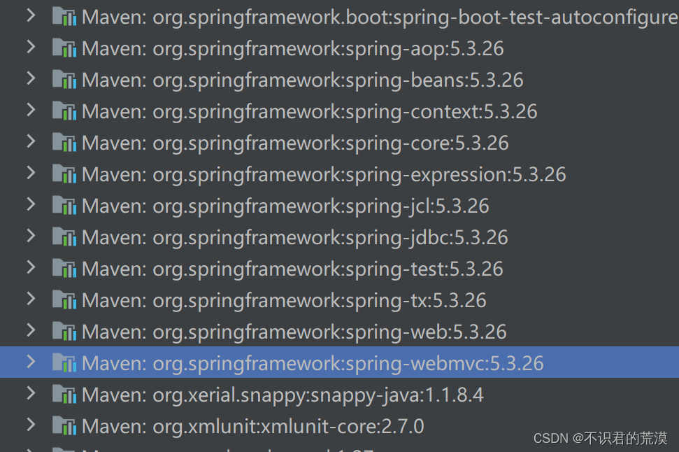 如何替换spring boot中spring框架的版本