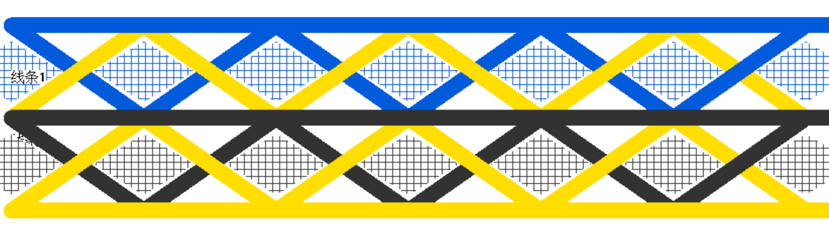 所示的所有属性,都可以由交互界面更改,包括:纹样重复周期,线条粗细