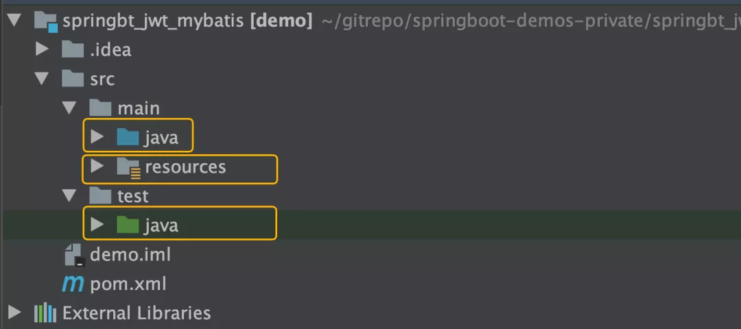 Spring Boot 典型项目结构