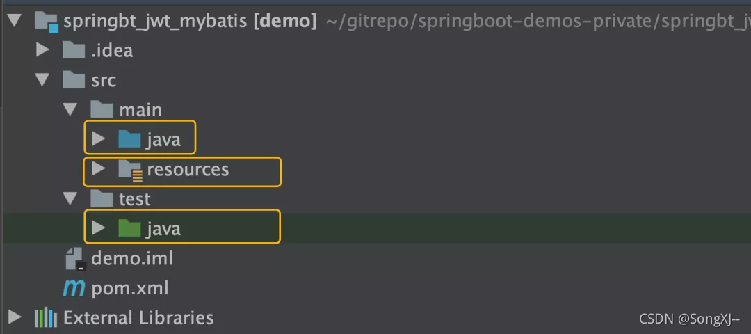 Spring Boot 典型项目结构