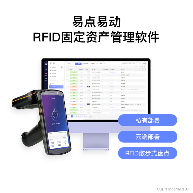 易点易动RFID固定资产管理系统：实现固定资产快速准确盘点的利器