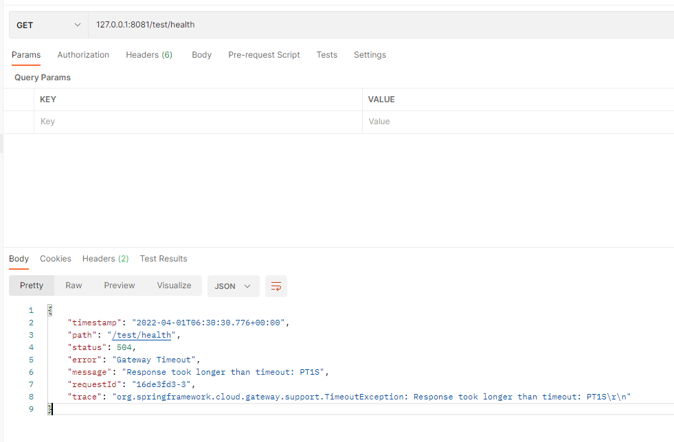 Spring Cloud Gateway configuration timeout - Programmer Sought