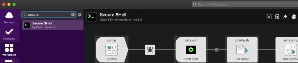 Mac 效率神器alfred集成ssh Iterm2实现一步登陆服务器 太阳上的雨天的博客 Csdn博客 Alfred Ssh