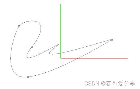 OpenGL多段Bezier曲线拼接的实现思路与优化