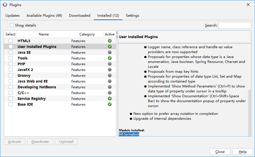 Netbeans spring clearance boot