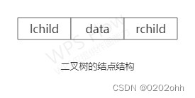 二叉树的结点结构