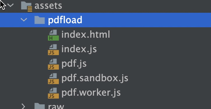 Android 使用Webview加载PDF文件