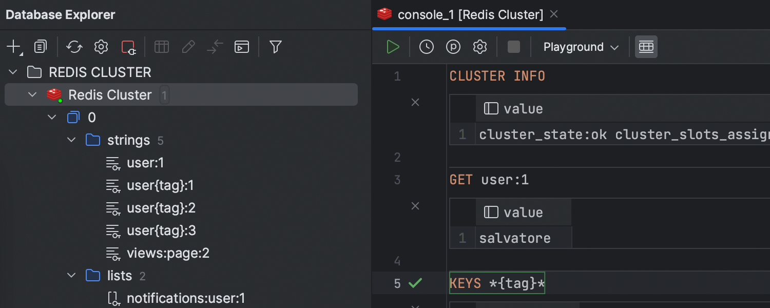 对 Redis Cluster 的支持