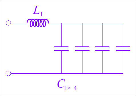 ▲ 图1.3.5 输出LC串联谐振关系