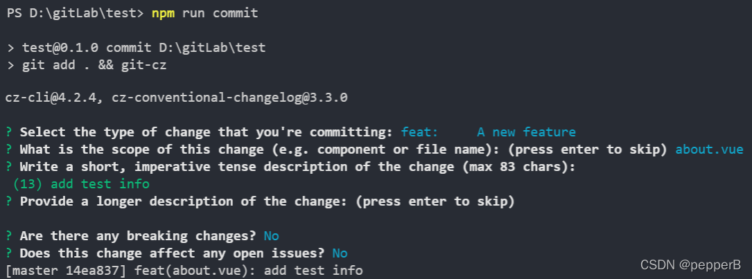 runcommit