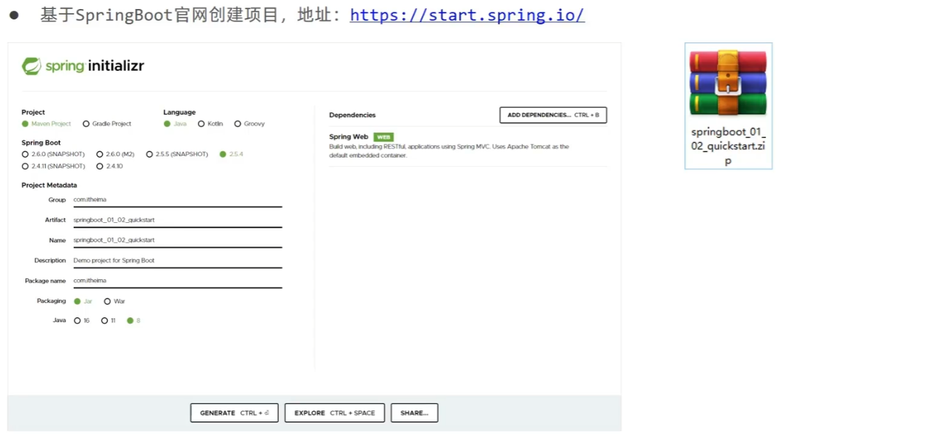 SpringBoot——入门案例