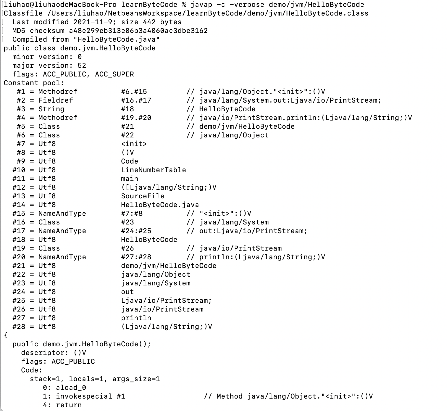 Talking about Java bytecode - Programmer Sought