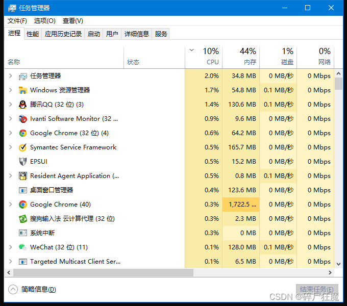 taskmgr调出任务管理器