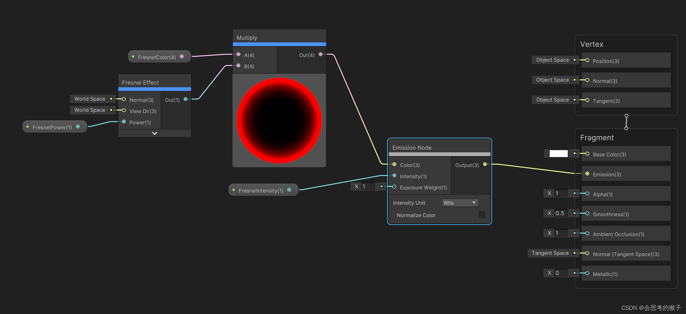 HDRP中ShaderGraph自发光（Emission）不工作