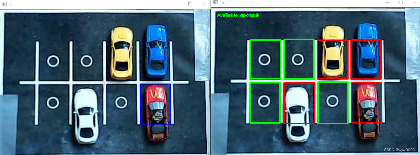 opencv实践项目-停车位检测