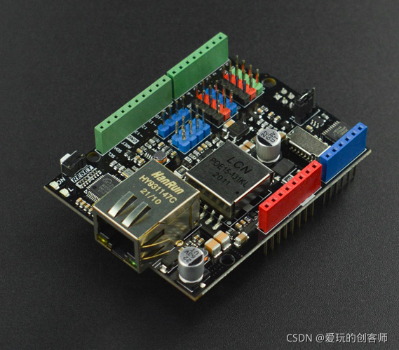 POE以太网络扩展板-W5500(Arduino兼容)