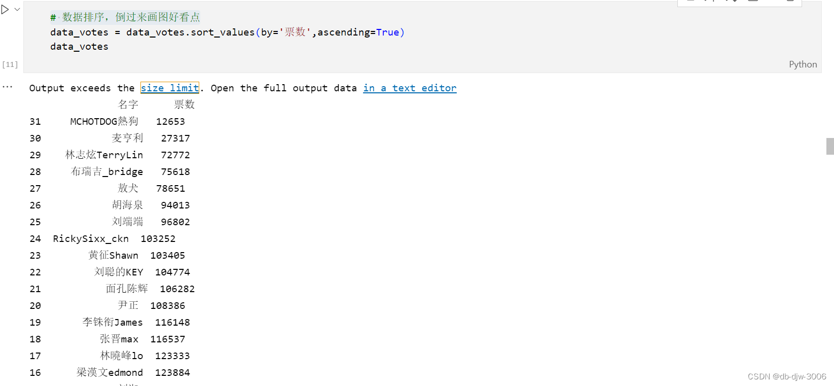 基于python完成披荆斩棘的哥哥数据化大屏_数据大屏python_db-djw-2006的博客-CSDN博客