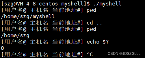 模拟实现一个简单的命令行解释器（shell）