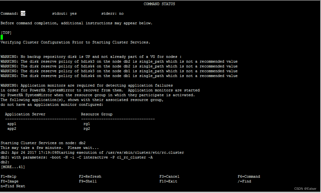 ＜IBM AIX＞ 《HACMP 实用手册和命令 HA切换手册》 鸿篇巨制，全网最全_hacmp常用命令CSDN博客